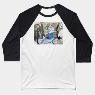 Snowy Arch in Central Park Baseball T-Shirt